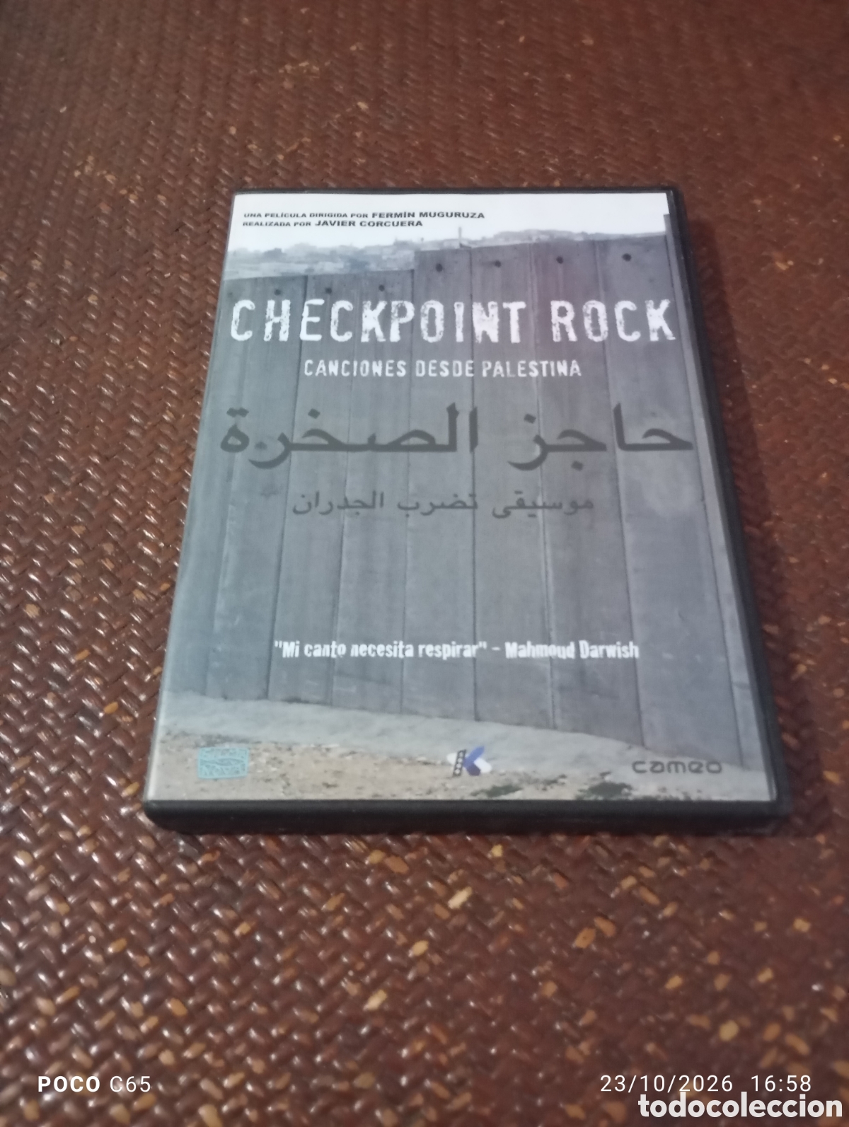 Cine: Checkpoint rock canciones desde palestina DVD
