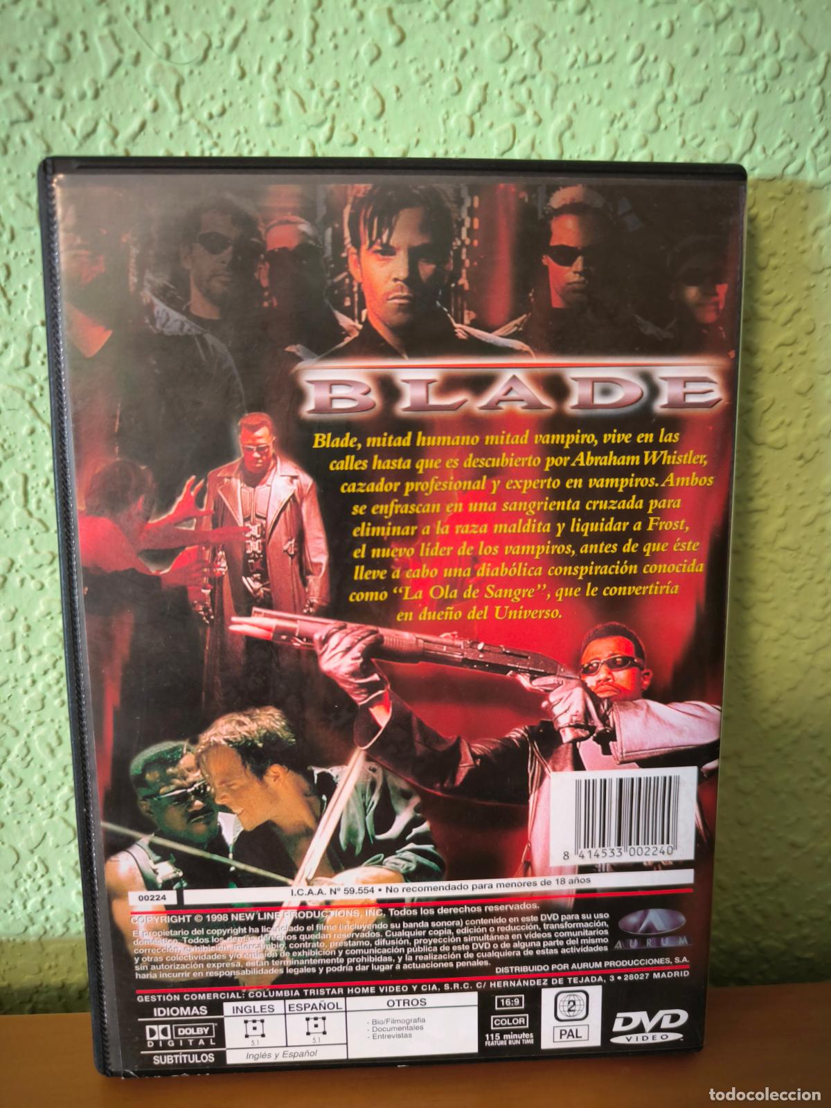 Cine: DVD Blade (Wesley Snipes - Foto 2