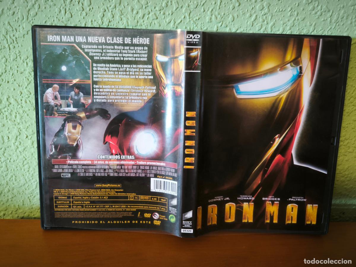 Cine: DVD Iron Man (Robert Downey Jr.) - Foto 3