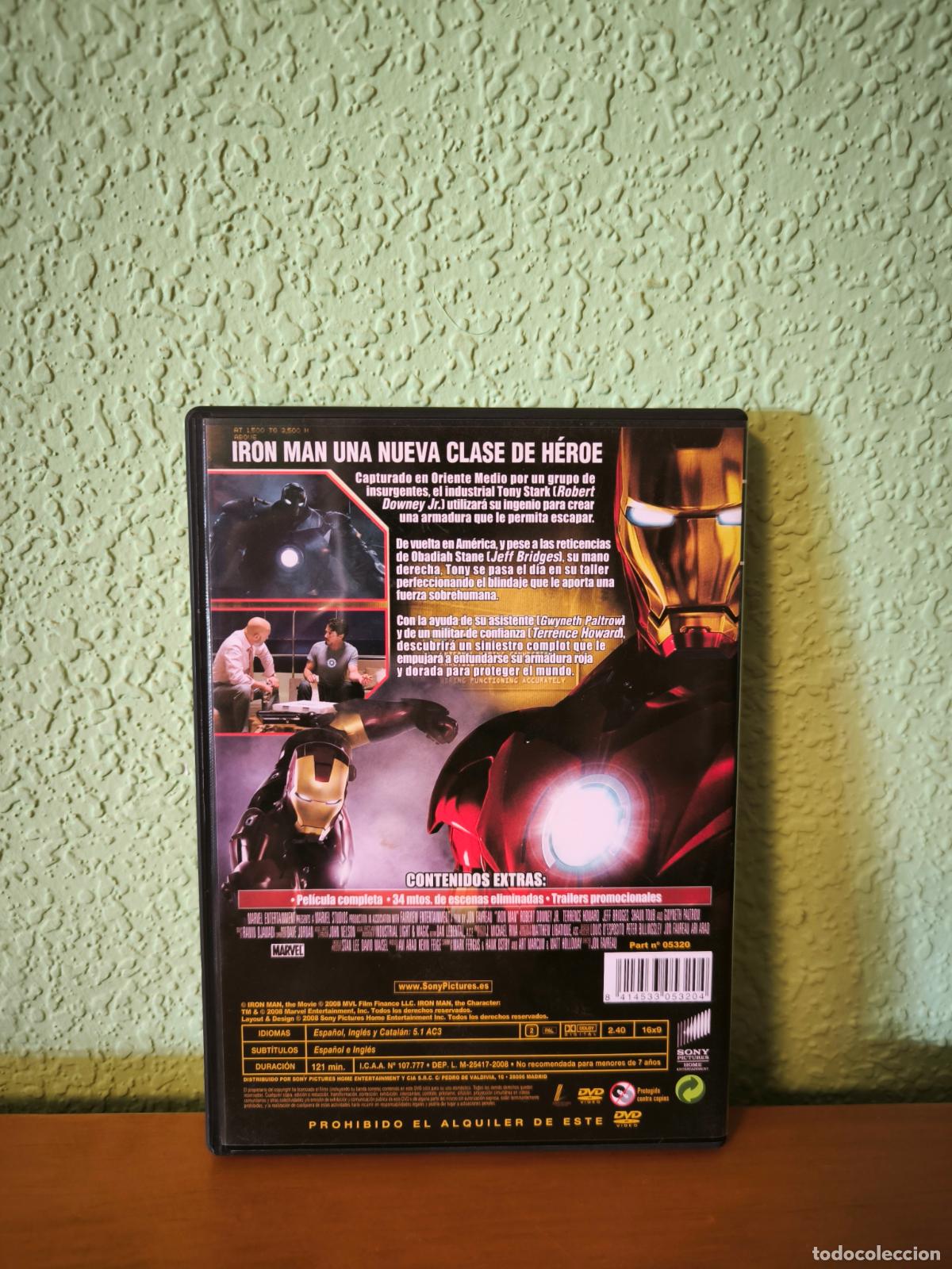 Cine: DVD Iron Man (Robert Downey Jr.) - Foto 2