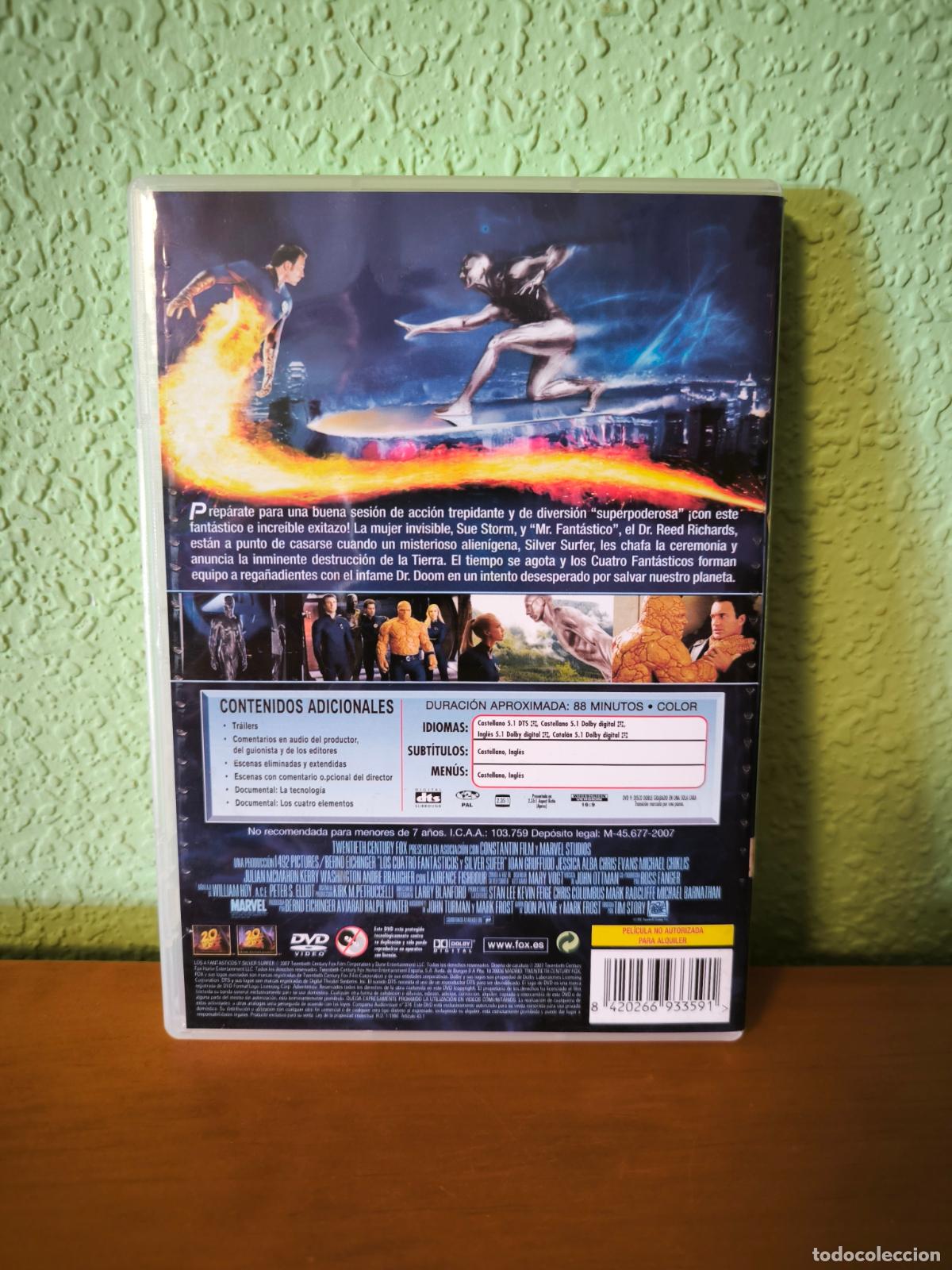 Cine: Los 4 Fant&aacute;sticos y Silver Surfer