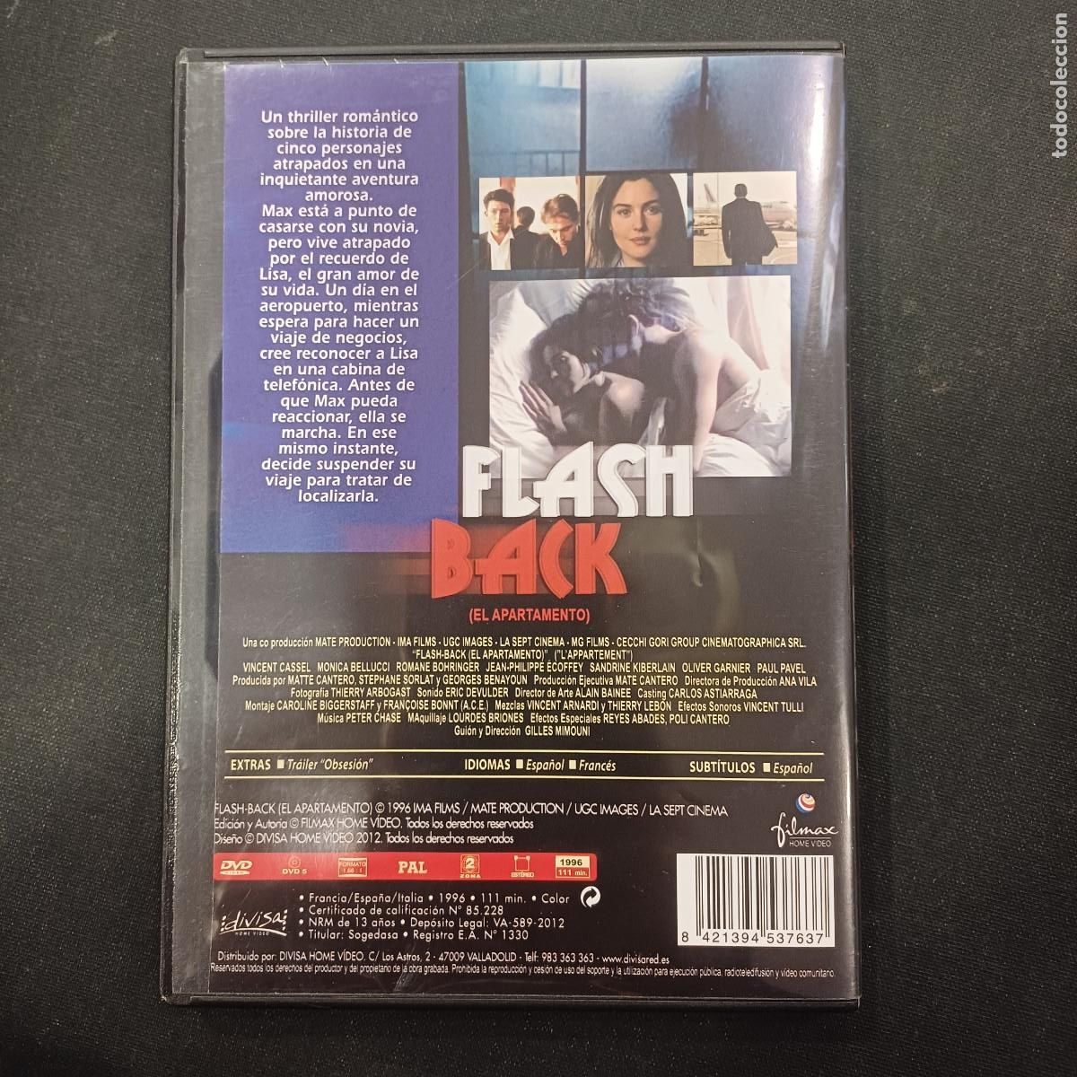 Cine: FLASH BACK/MONICA BELLUCCI/DVD. - Foto 3