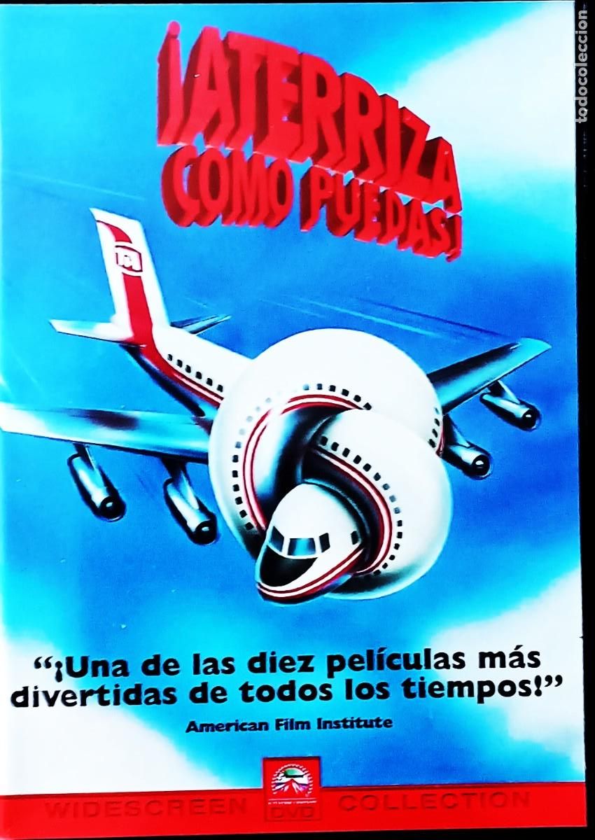 Cine: ATERRIZA COMO PUEDAS. CINE EN DVD DE COLECCION.