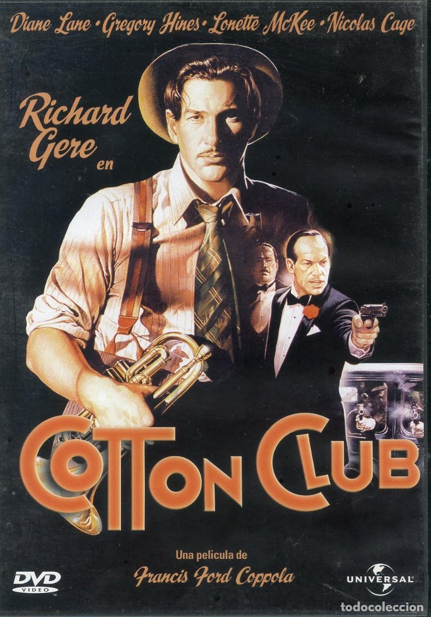 Cine: COTTON CLUB, De Francis Ford Coppola. Richard Gere,Diane Lane,Bob Hoskins,Nicolas Cage,Gregory Hines