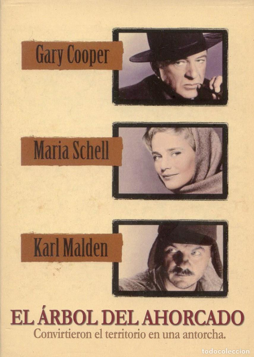 Cine: EL &Aacute;RBOL DEL AHORCADO. Gary Cooper,Maria Schell, Karl Malden, George C. Scott...