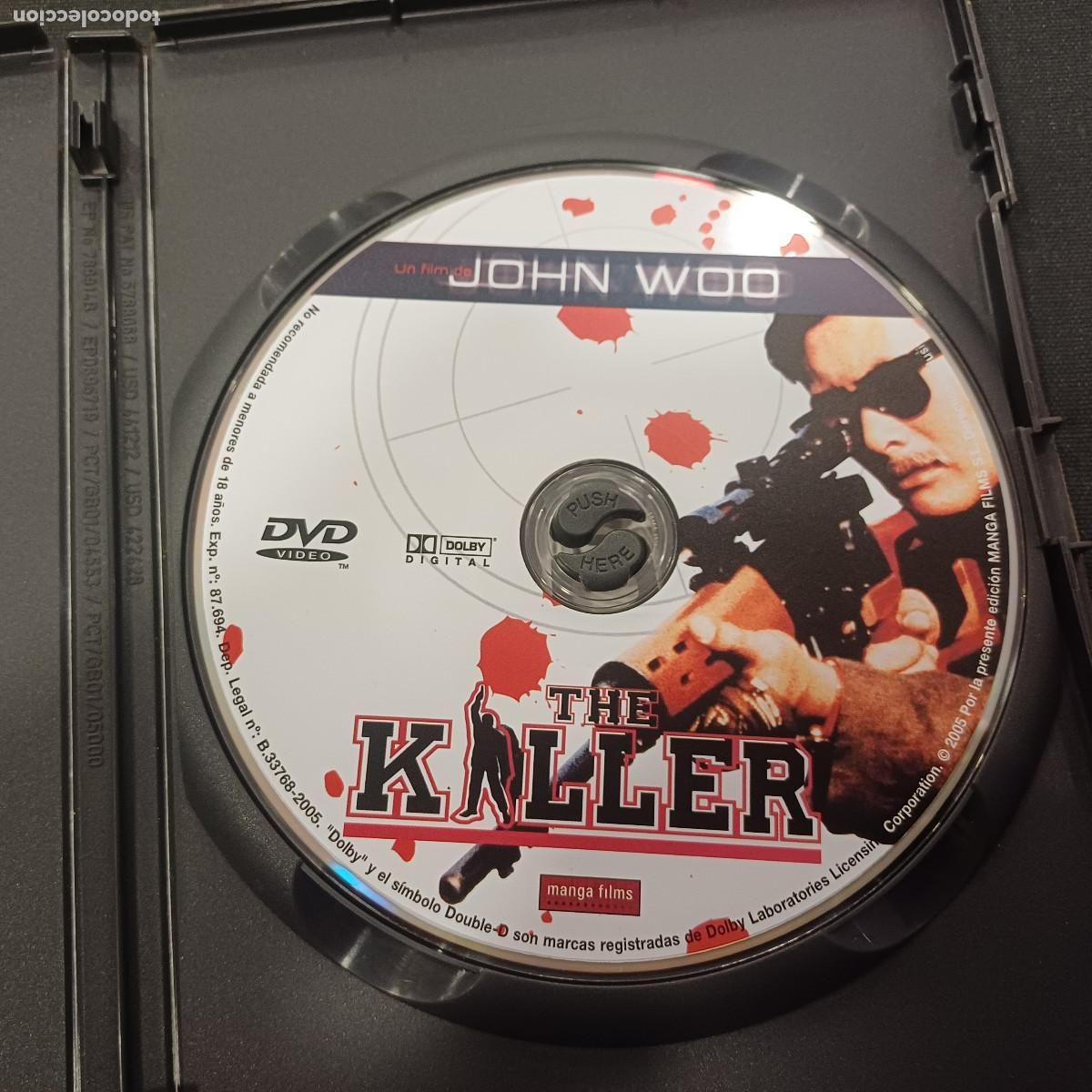 Cine: THE KILLER/JOHN WOO/DVD. - Foto 2