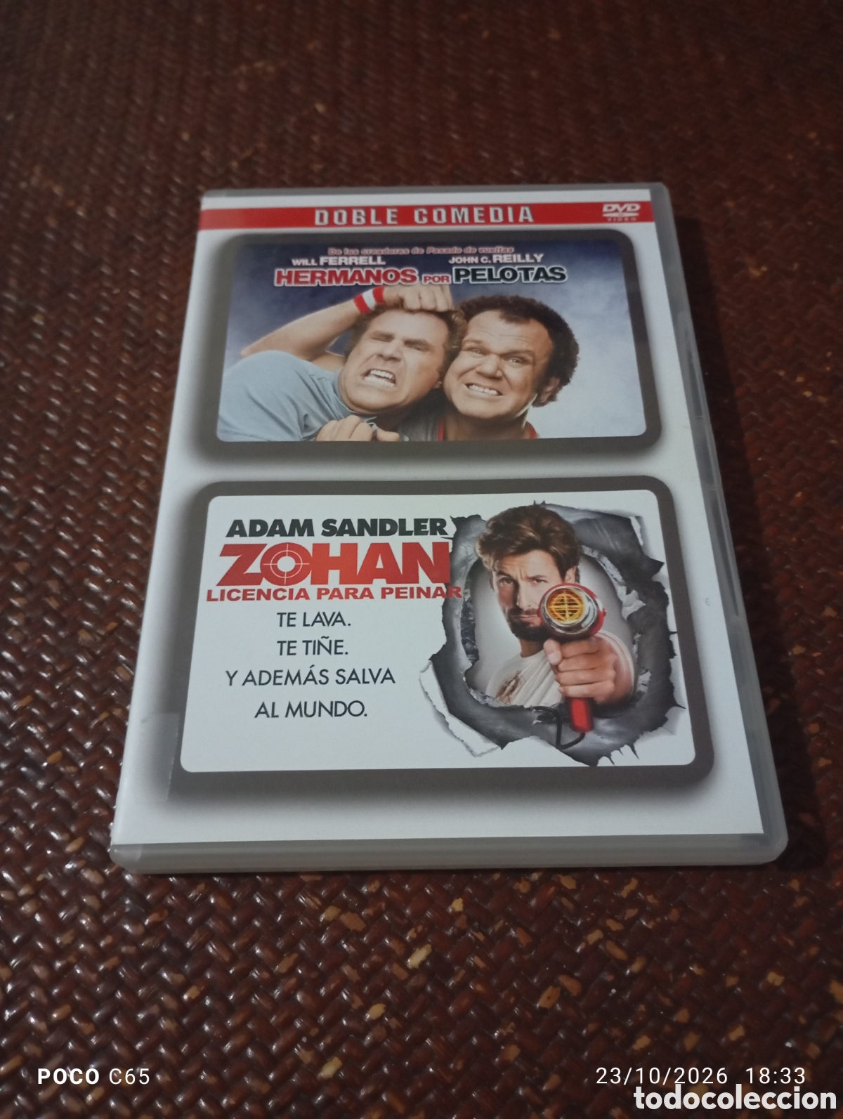 Cine: Zohan y hermanos por pelotas DVD como nuevos