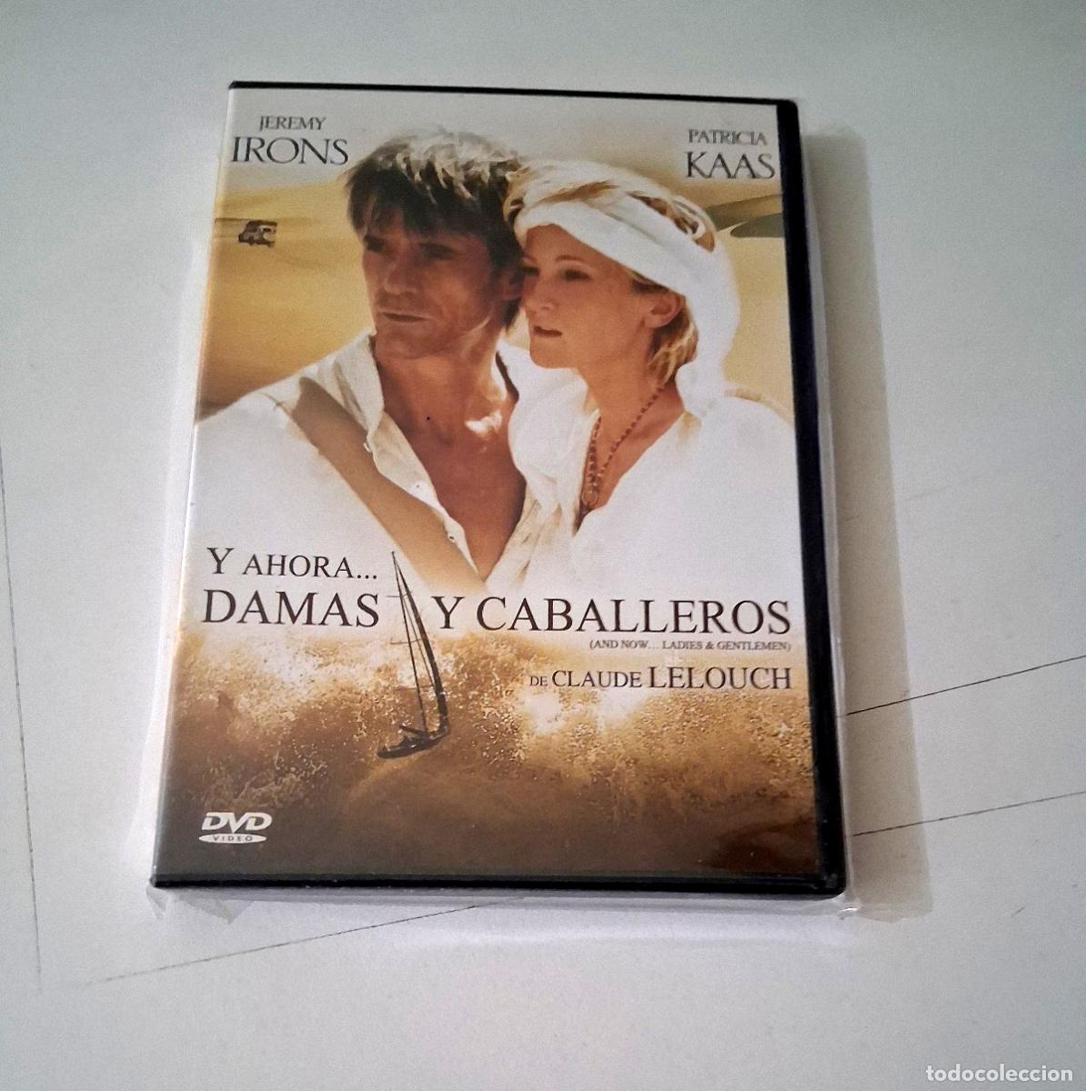 Cine: DVD &rdquo;Y AHORA ... DAMAS Y CABALLEROS&rdquo; JEREMY IRONS PARICIA KAAS CLAUDE LELOUCH