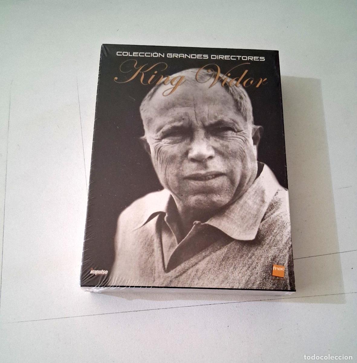 Cine: DVD &rdquo;KING VIDOR PACK&rdquo; PRECINTADO SEALED DIGIPACK 4DVD +CD OST EL MANANTIAL CAMAR