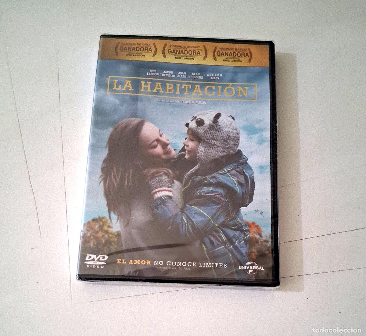 Cine: DVD &rdquo;LA HABITACION&rdquo; PRECINTADO SEALED LENNY ABRAHAMSON BRIE LARSON JACOB TREMBLA