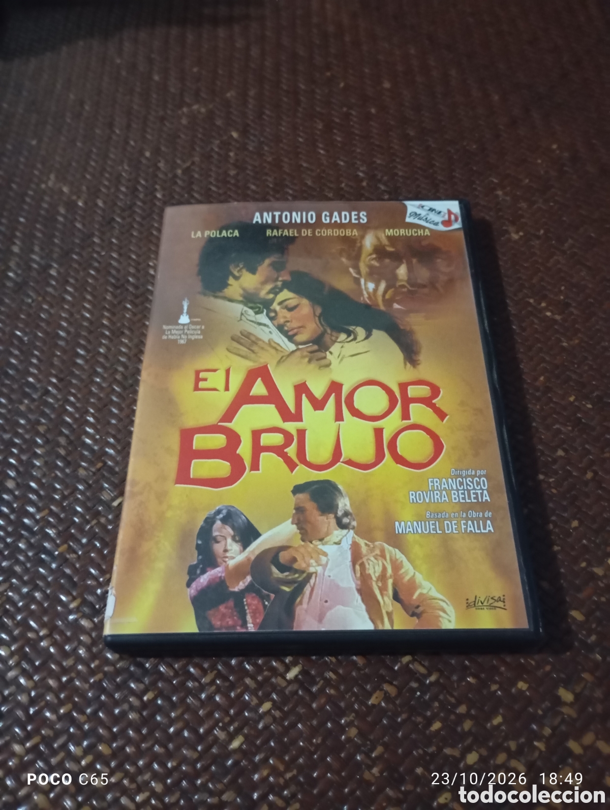 Cine: El amor brujo Antonio gades como nuevo