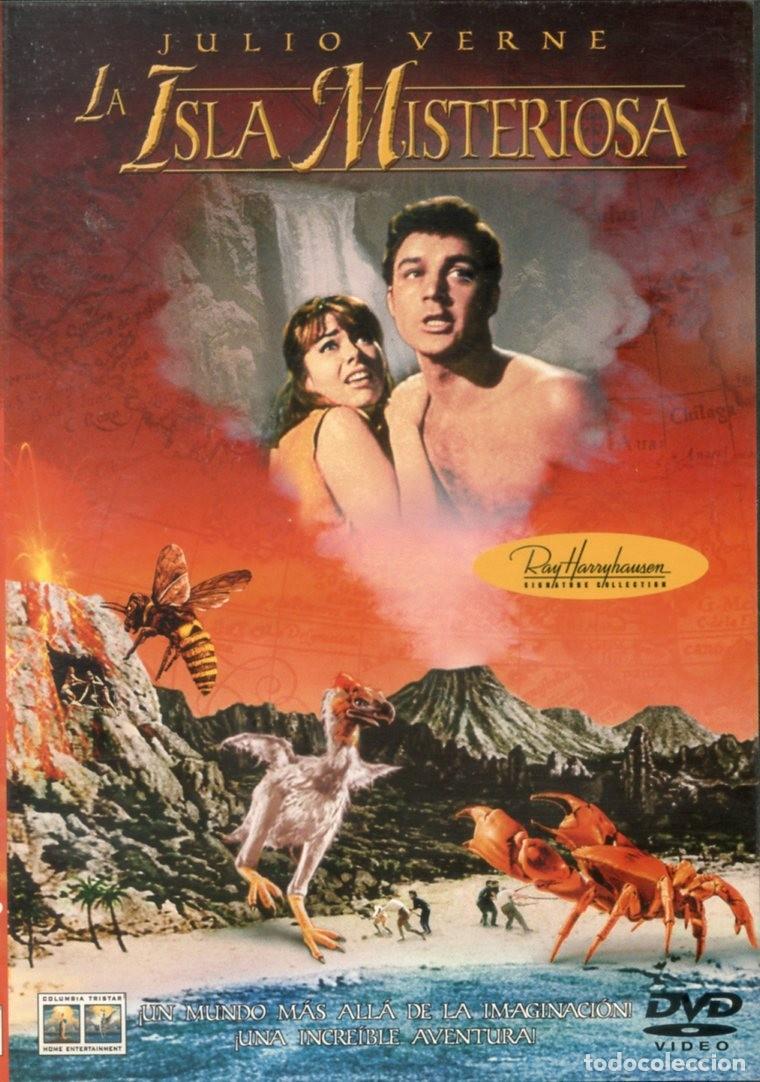 Cine: LA ISLA MISTERIOSA. De Julio Verne. Efectos Ray Harryhausen. Gary Merrill, Herbert Lom.