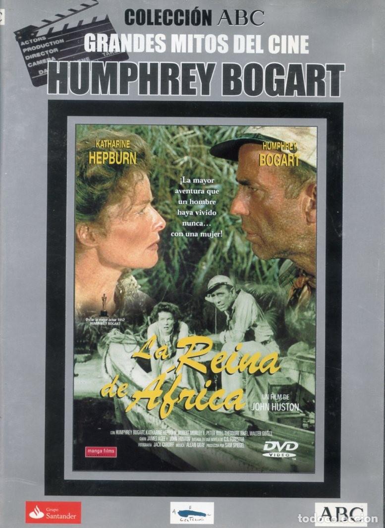 Cine: LA REINA DE AFRICA, de John Houston. Humphrey Bogart, Katharine Hepburn.