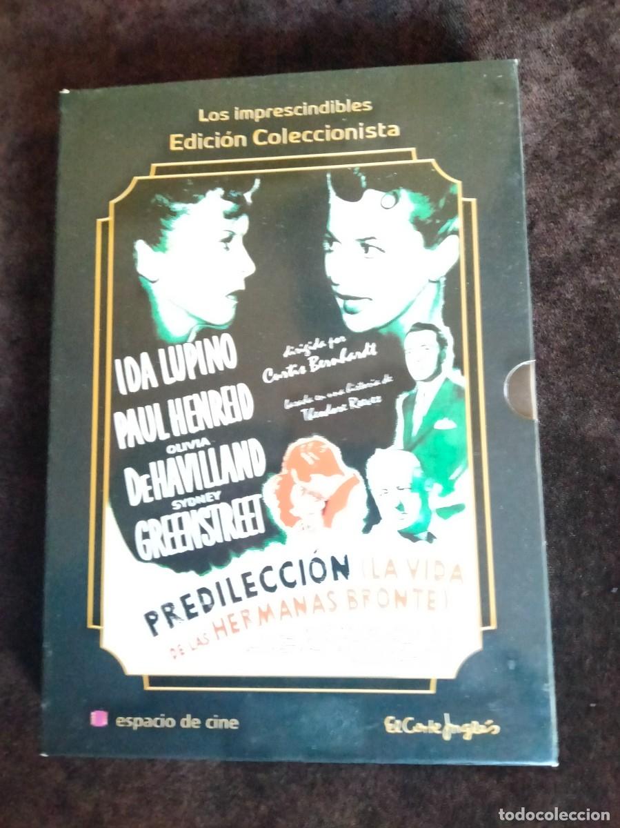 Cine: predileccin - la vida de las hermanas brontes- edicion coleccionista con librito - dvd como nuevo