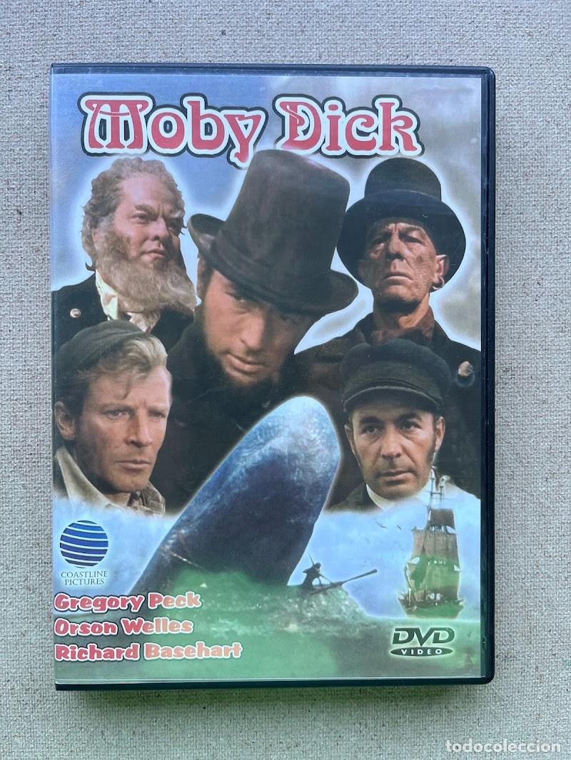 Cine: Moby Dick / Gregory Peck & Orson Welles / John Huston / DVD /