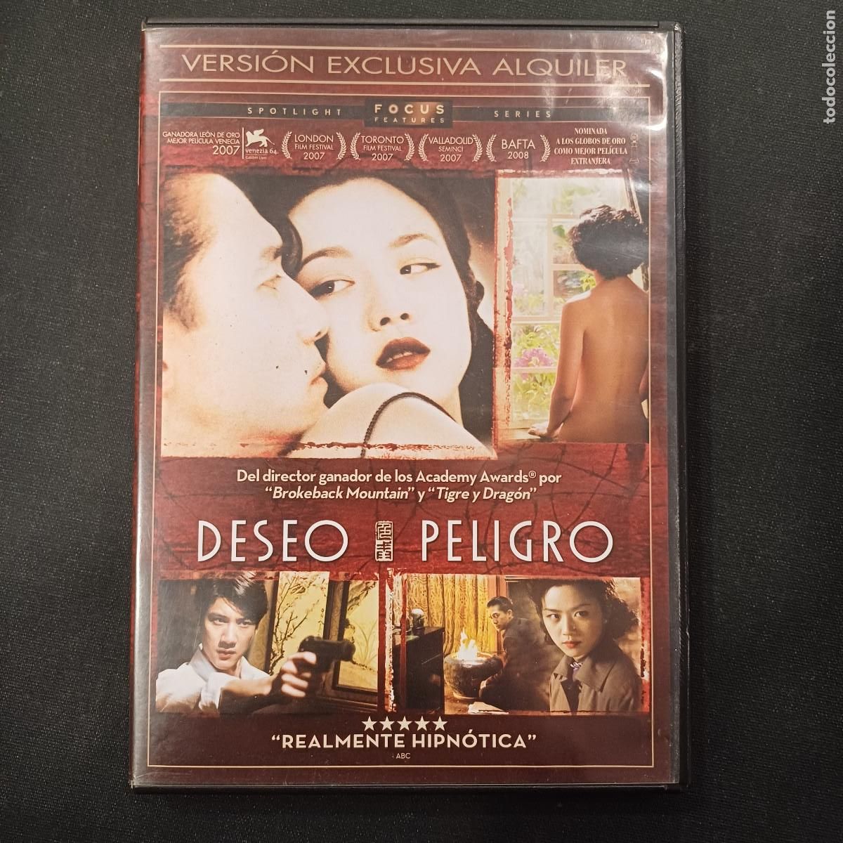 Cine: DESEO PELIGROSO/SE JIE/DVD.