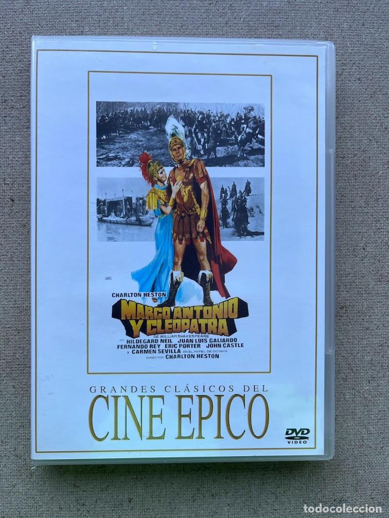 Cine: Marco Antonio y Cleopatra / Charlton Heston & Fernando Rey / Grandes Cl&aacute;sicos Cine &Eacute;pico / DVD /