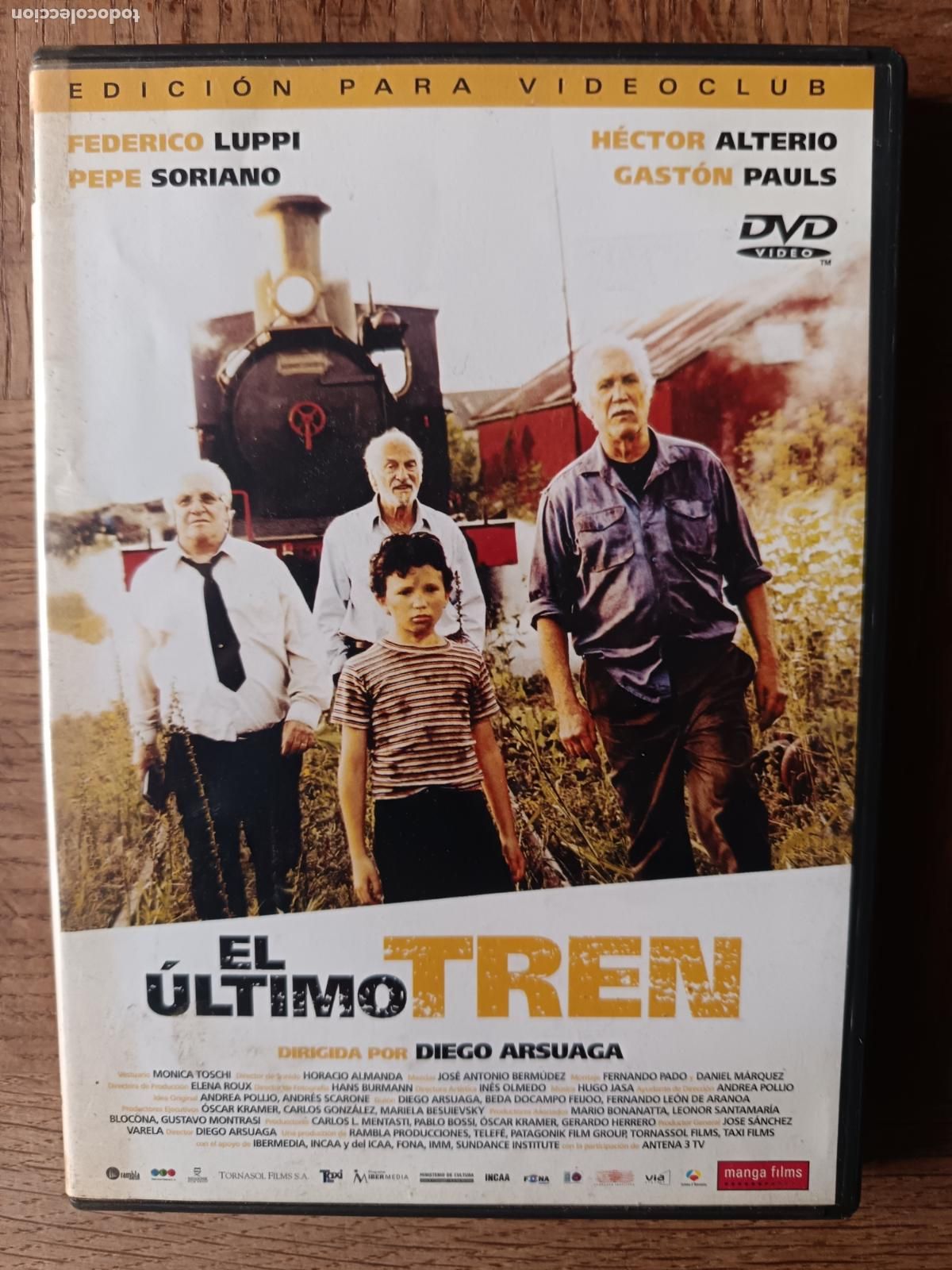 Cine: EL &Uacute;LTIMO TREN con H&eacute;ctor Alterio, Federico Luppi... DVD Cine Argentino