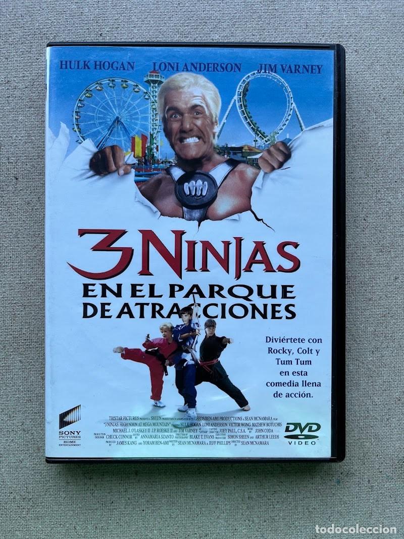 Cine: 3 Ninjas en el Parque de Atracciones / Hulk Hogan & Loni Anderson / Sean McNamara / DVD /