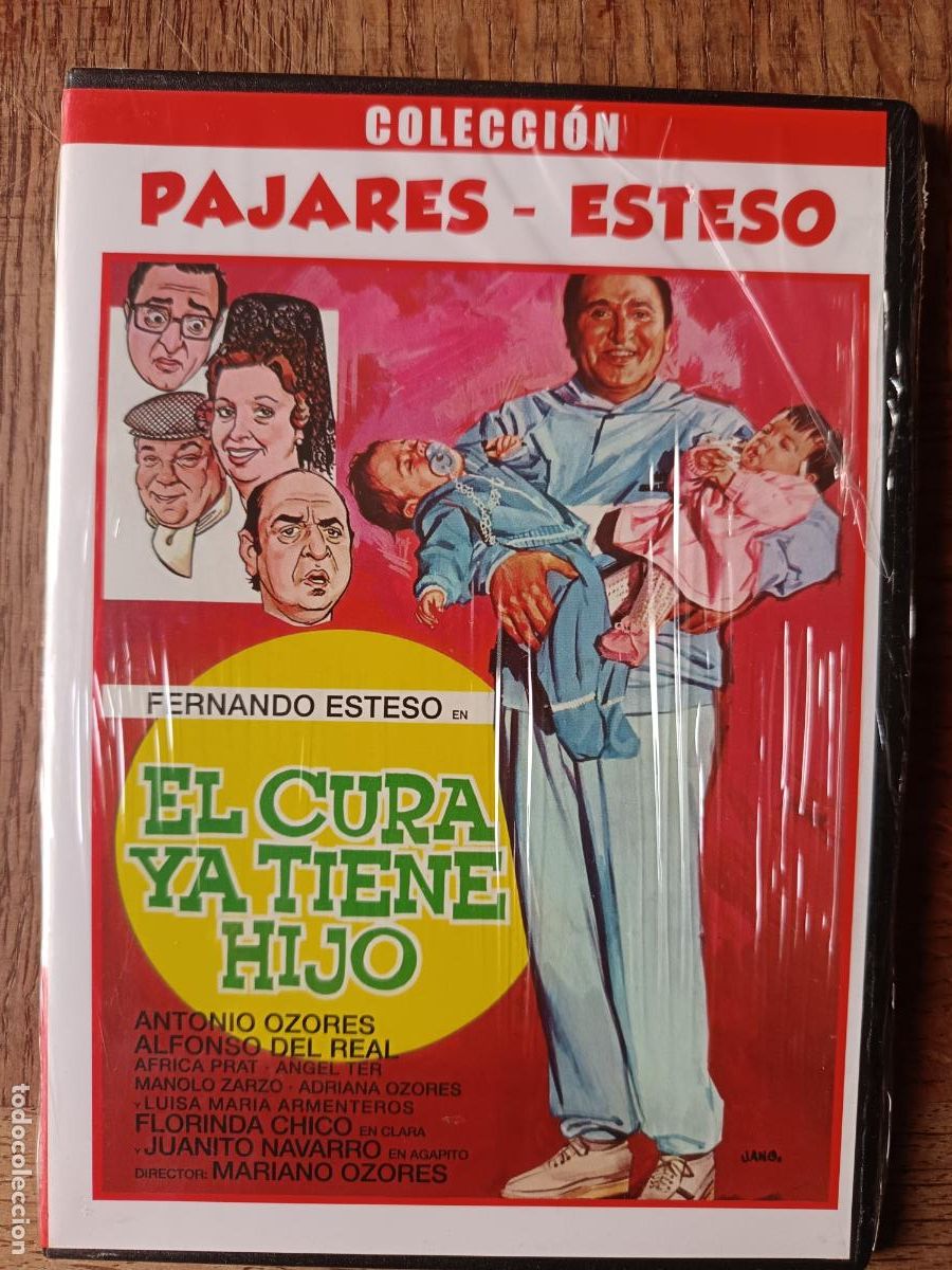Cine: EL CURA YA TIENE HIJO con Fernando Esteso, Antonio Ozores DVD Cine Espa&ntilde;ol Colecci&oacute;n ESTESO PAJARES