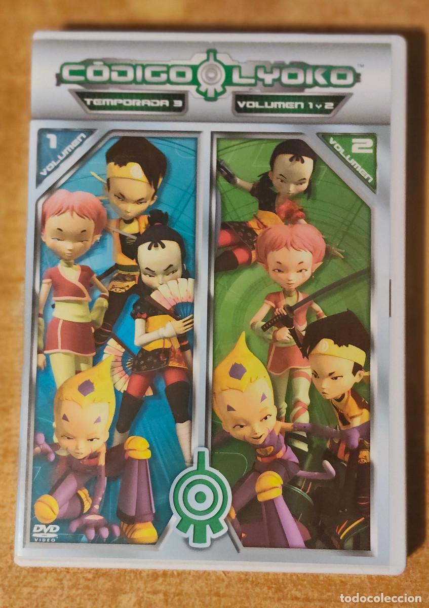 Cine: Codigo lyoko 3&ordf; Temporada 1+2 [DVD]