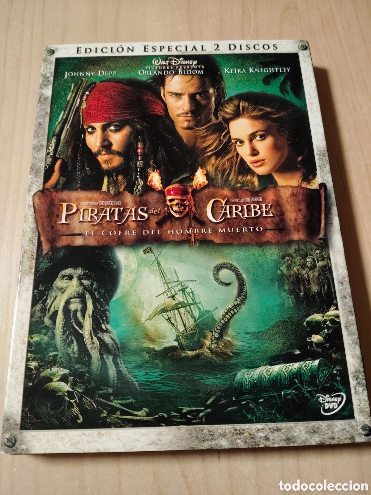 Cine: RD141 piratas del caribe el cofre del hombre muerto DVD SEGUNDAMANO