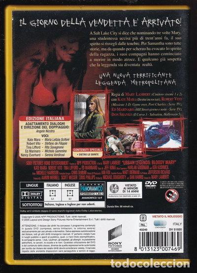 Cine: Urban Legends: Bloody Mary- 8013123007469