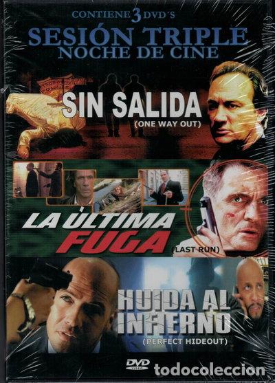 Cine: Sin salida + La &uacute;ltima fuga + Huida al infierno- 8429814130291
