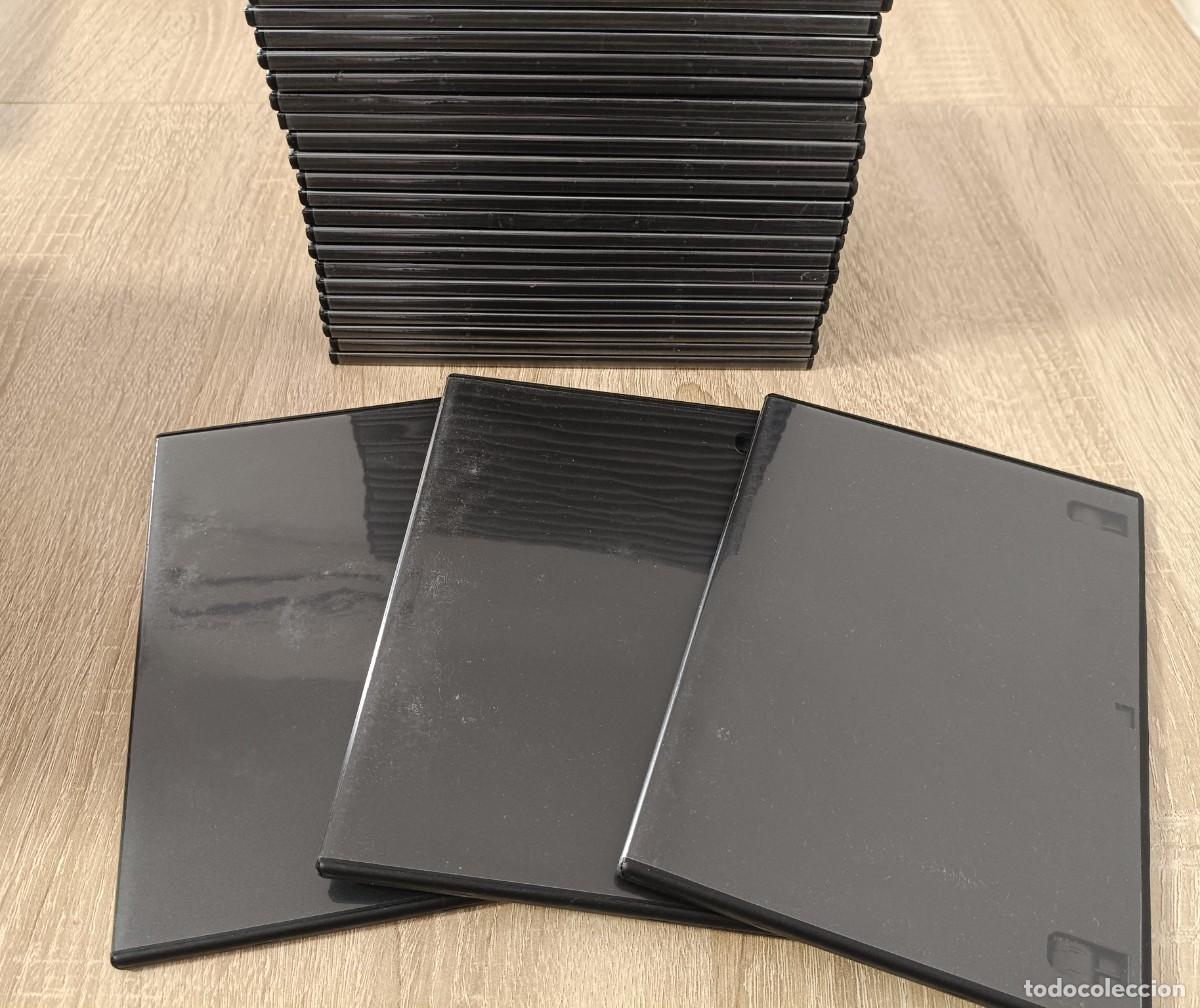 Cine: ESTUCHE DVD PARA 1 DISCO - MEDIDA SLIM DVD 7mm - COLOR NEGRO - DISPONGO DE STOCK