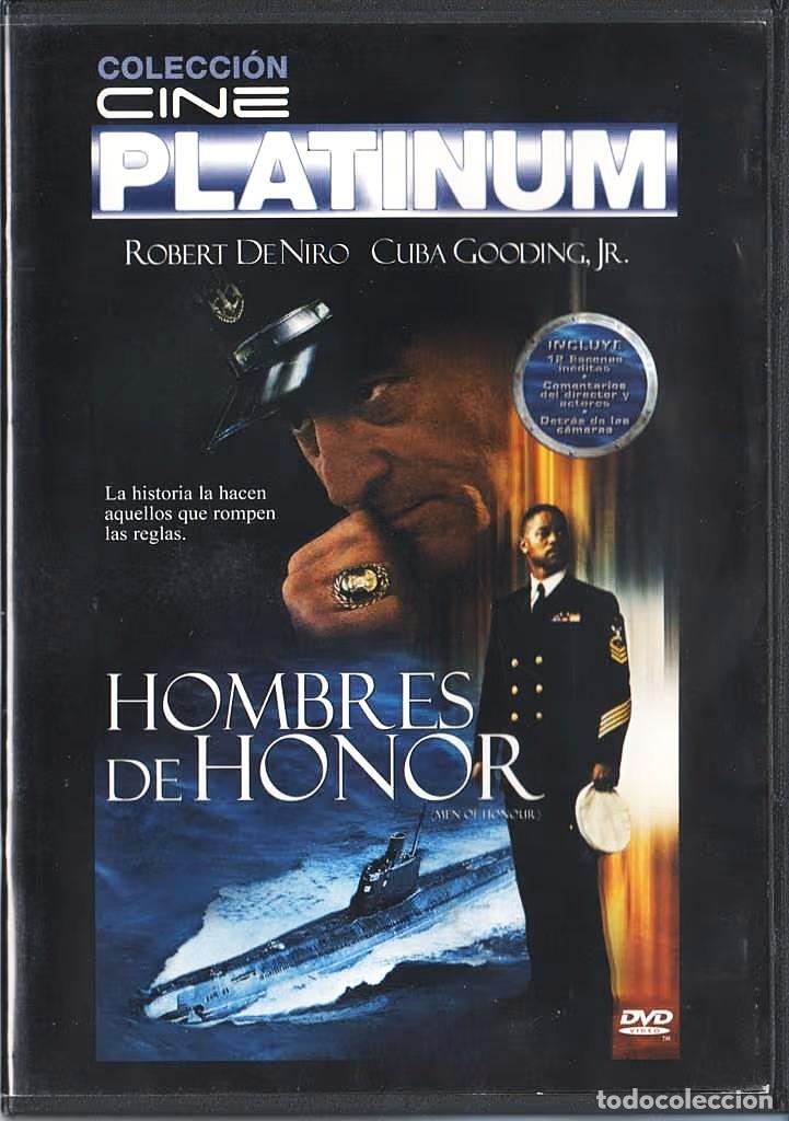 Cine: Hombres de honor (Men of Honor, 2000) Dir: George Tillman. Robert de Niro, Charlize Teron. DVD.