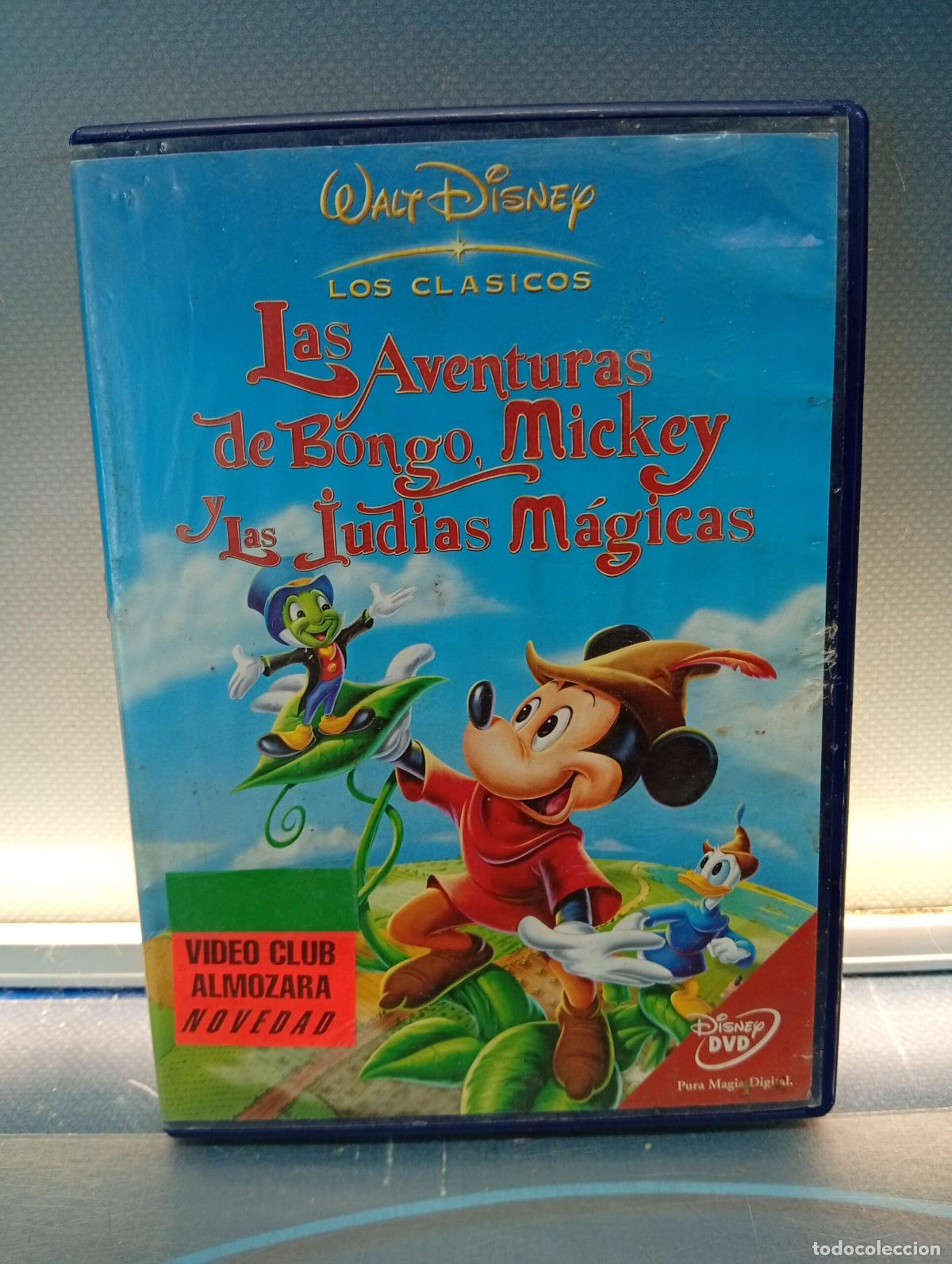 Cine: Dvd, Las Aventuras De Bongo, Mickey y Las Judias Magicas