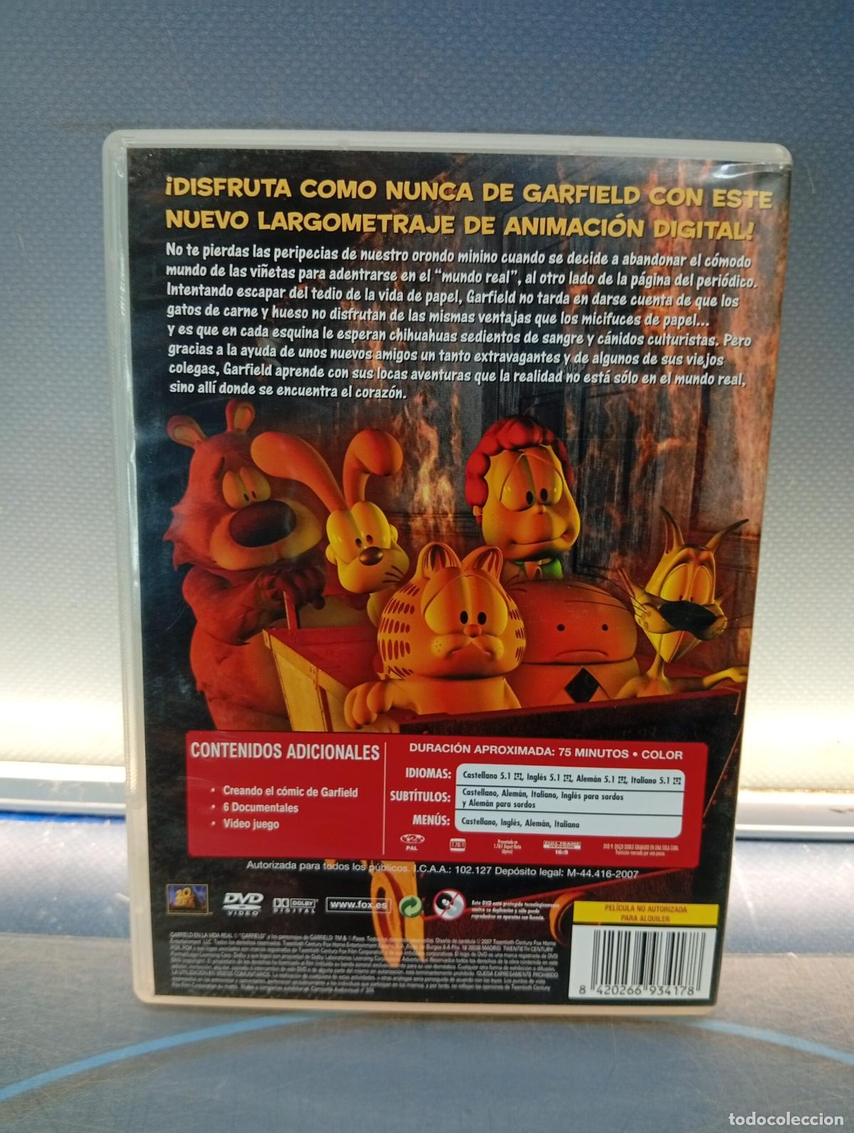 Cine: Dvd, Garfield En La Vida Real - Foto 2