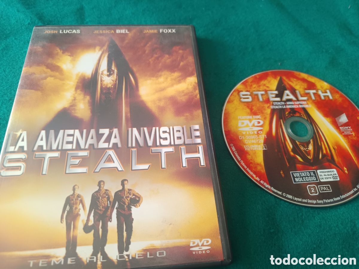 Cine: LA AMENAZA INVISIBLE STEALTH - DVD