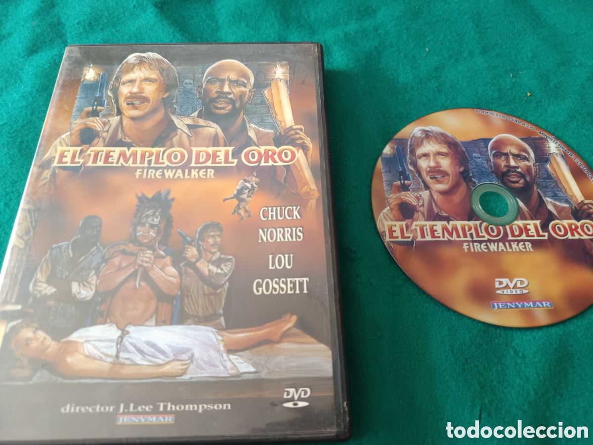 Cine: EL TEMPLO DE ORO - CHUCK NORRIS - DVD