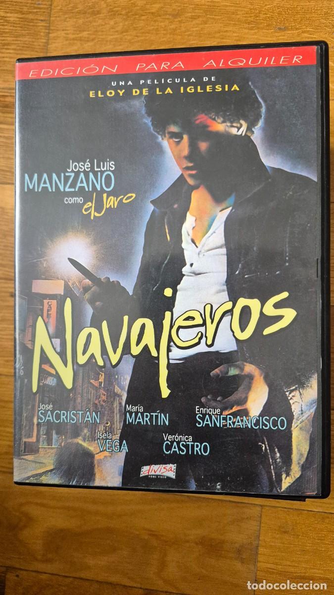 Cine: Navajeros, dvd Eloy de la Iglesia Jos&eacute; Luis Manzano Jos&eacute; Sacrist&aacute;n Enrique San Francisco