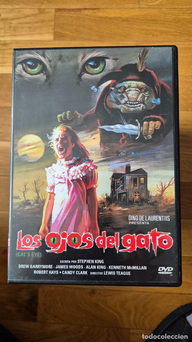 Cine: Los ojos del gato, dvd Lewis Teague Drew Barrymore James Woods Alan King