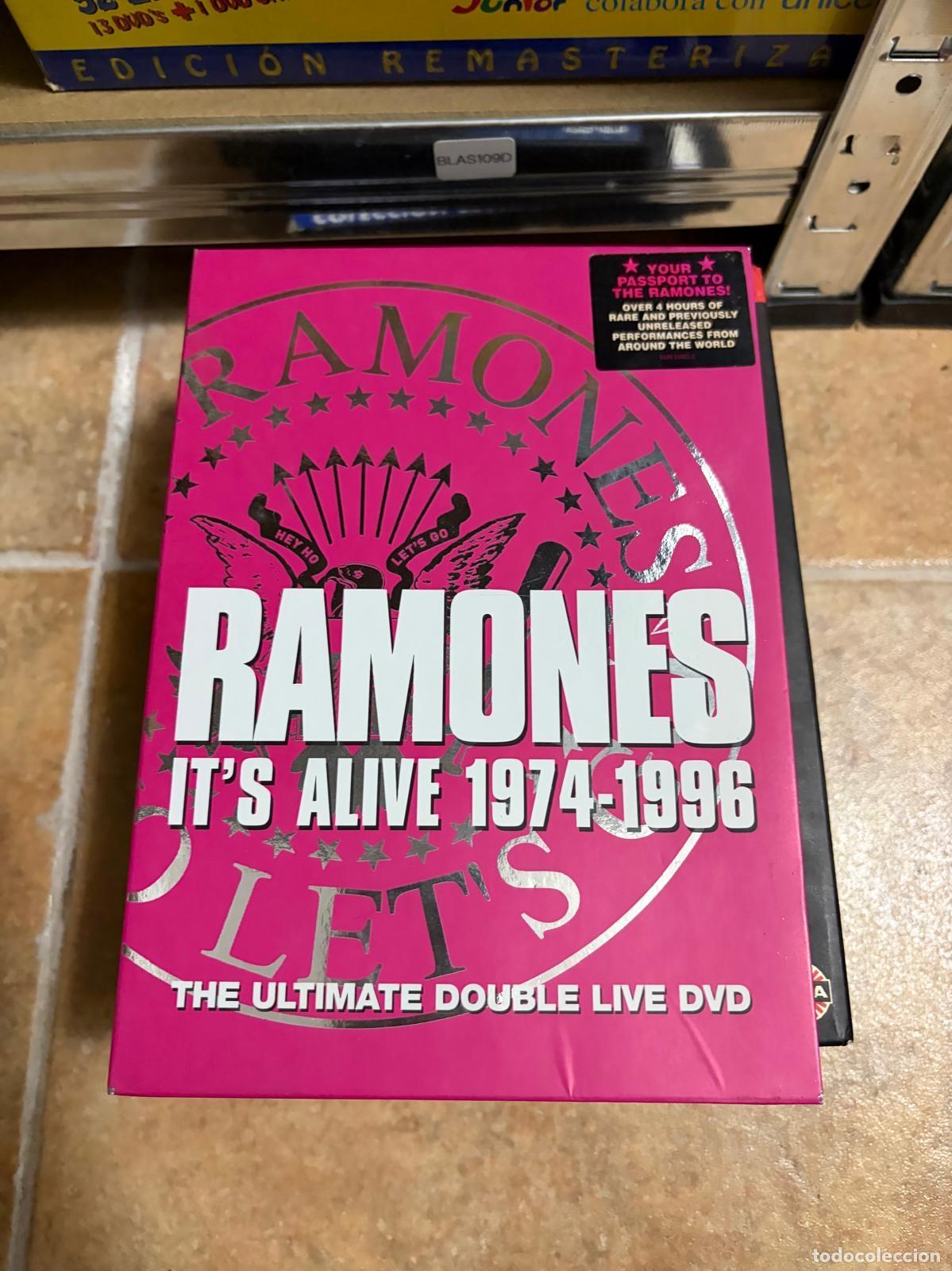 Cine: BLAS109D DVD Ramones It's Alive 1974-1996 doble DVD
