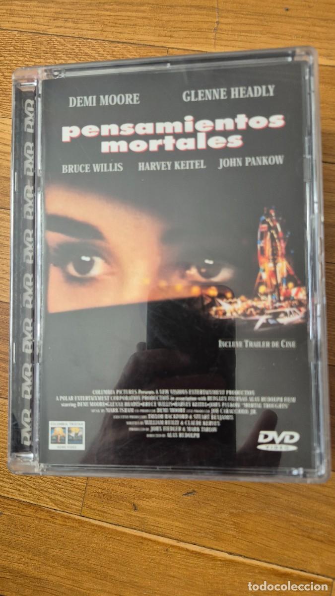 Cine: Pensamientos mortales, dvd Alan Rudolph Bruce Willis Demi Moore Glenne Headly Harvey Keitel