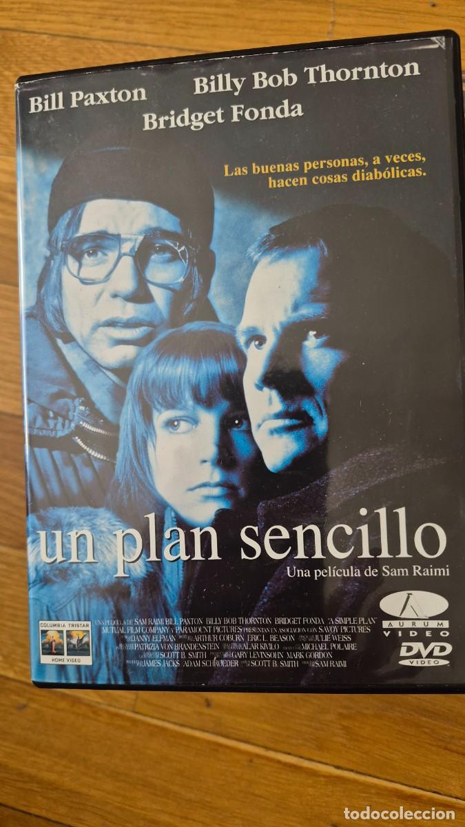 Cine: Un plan sencillo, dvd Sam Raimi Bill Paxton Bridget Fonda Billy Bob Thornton