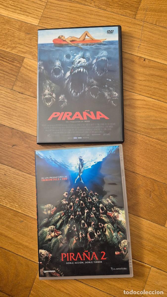 Cine: Pack 2 pel&iacute;culas dvd, Pira&ntilde;a 3d + Pira&ntilde;a 2 Alexandre Aja