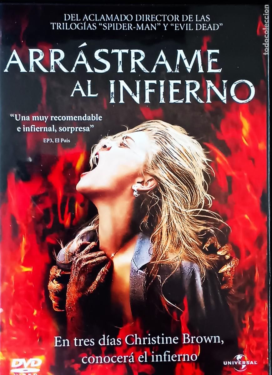 Cine: ARRASTRAME AL INFIERNO. CINE EN DVD DE COLECCION.
