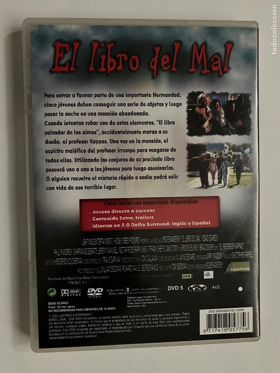 Cine: DVD. El libro del mal - Foto 4