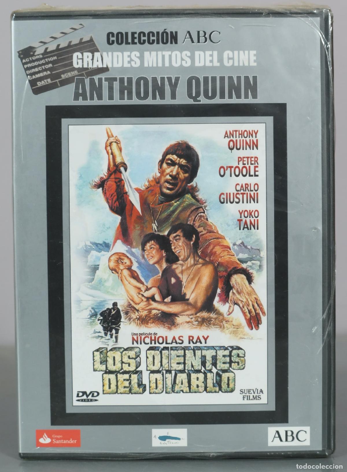 Cine: DVD. Los Dientes del Diablo - Anthony Quinn - Nicholas Ray . PRECINTADO