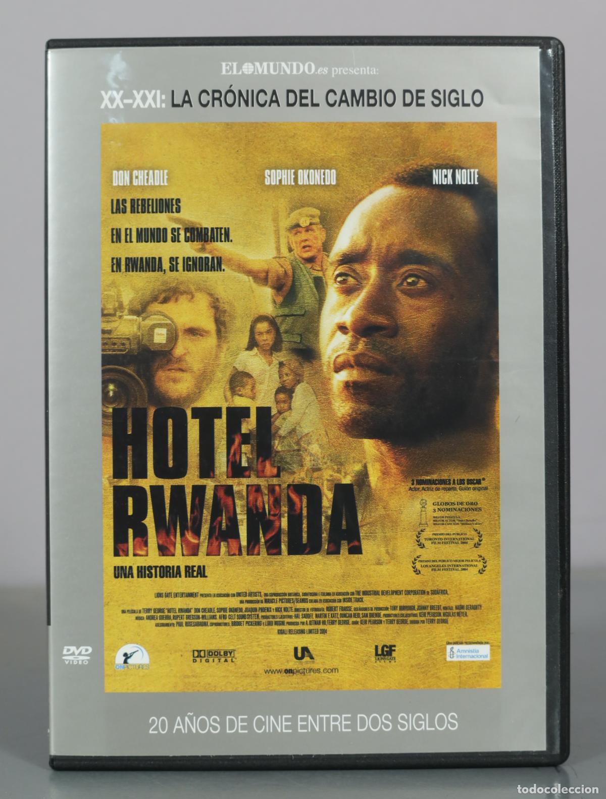 Cine: DVD. Hotel Rwanda - Terry George
