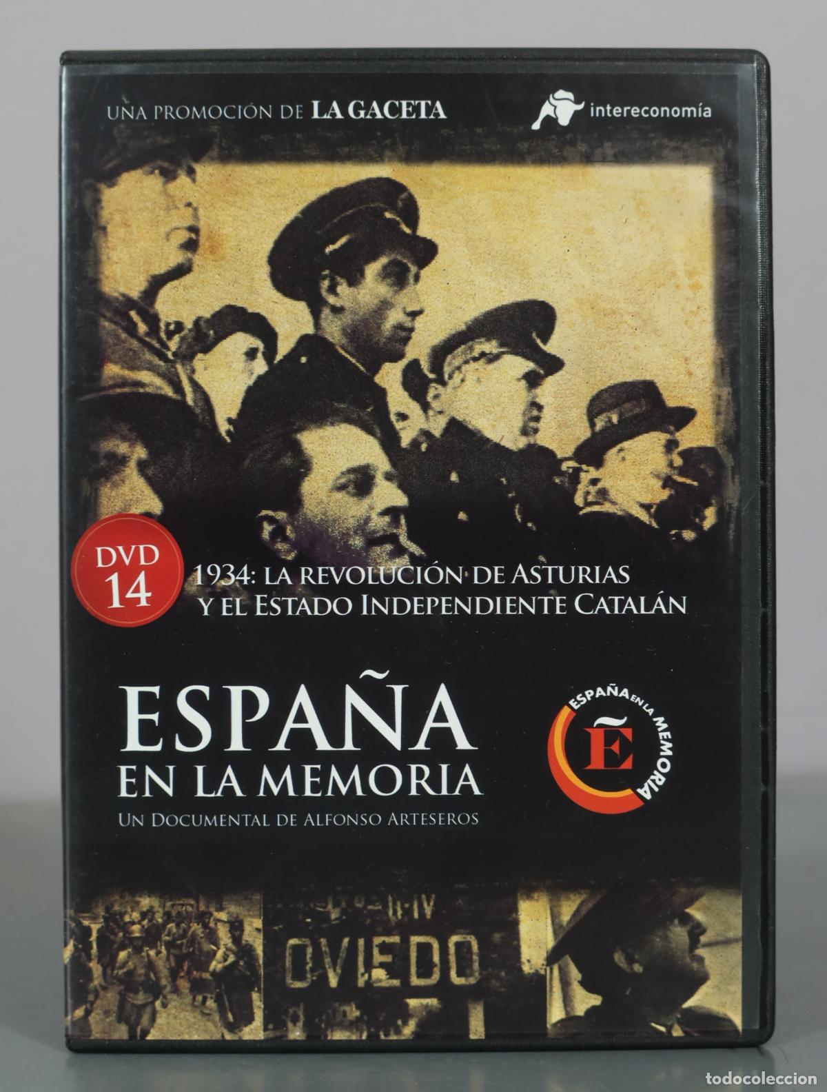 Cine: DVD. Espa&ntilde;a en la Memoria - Alfonso Arteseros - 1934: La Revoluci&oacute;n de Asturias y el Estado