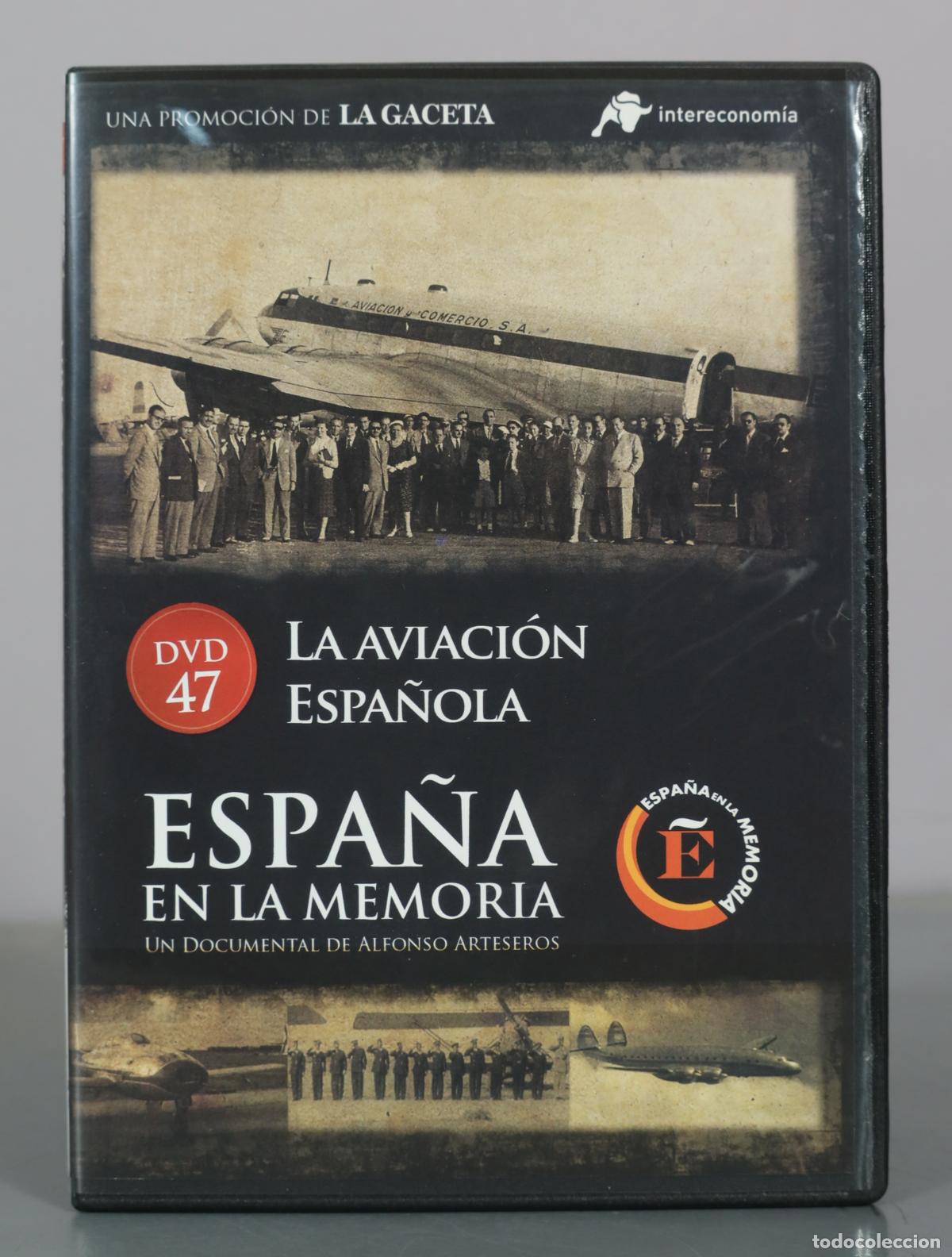 Cin&eacute;ma: DVD. Espa&ntilde;a en la Memoria - La Aviaci&oacute;n Espa&ntilde;ola - Alfonso Arteseros