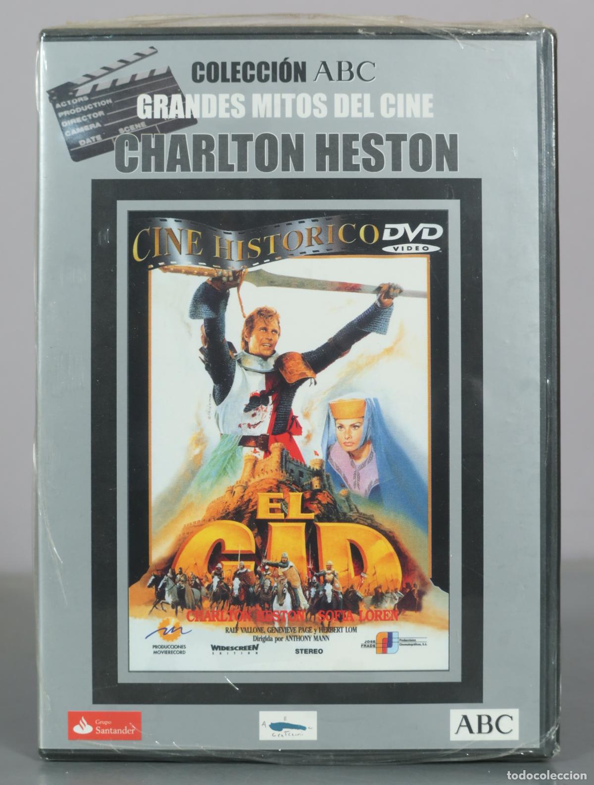Cin&eacute;ma: DVD. El Cid - Coleccion ABC Grandes Mitos Del Cine - Charlton Heston . PRECINTADO
