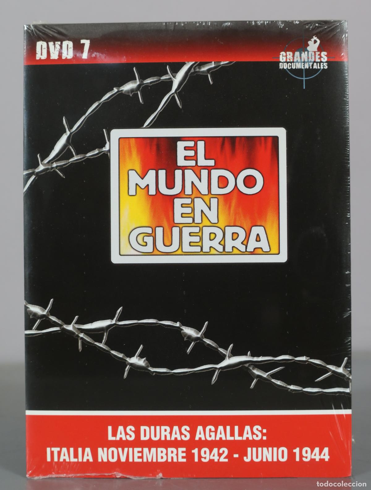 Cine: DVD. El Mundo en Guerra - Las Duras Agallas: Italia Noviembre 1942 - Junio 1944 PRECINTADO