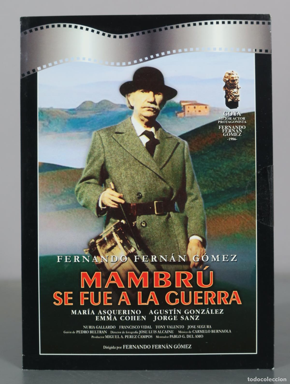 Cine: DVD. Mambr&uacute; se fue a la guerra - Fernando Fern&aacute;n G&oacute;mez, Mar&iacute;a Asquerino, Agust&iacute;n PRECINTADO