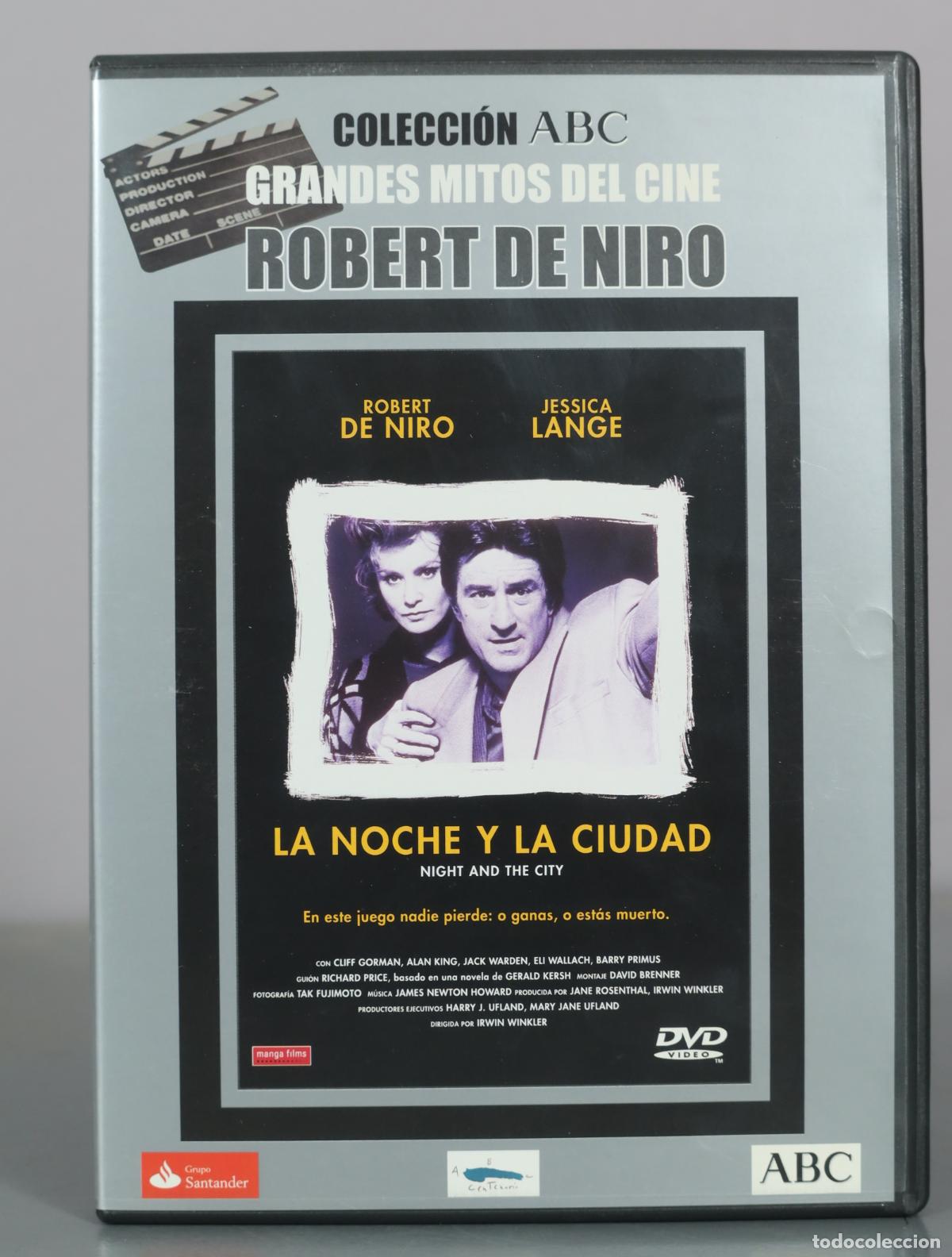 Cine: DVD. La Noche y la Ciudad - Robert De Niro, Jessica Lange - Irwin Winkler